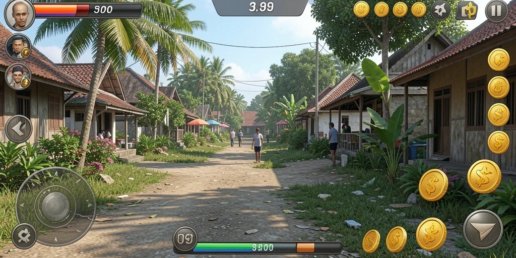 Tangkapan layar ini menunjukkan fitur multiplayer yang menarik.