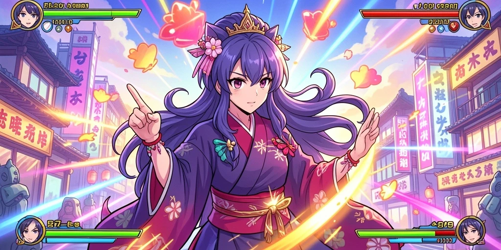 Gameplay interaktif dengan banyak opsi strategi.